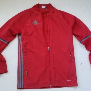 Adidas red climacool jacket